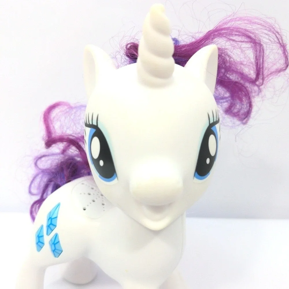 My Little Pony Rarity White Unicorn Figure 2017 Hasbro Light Up Toy E2584 MLP